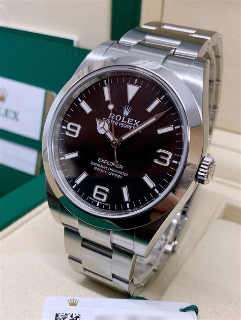 rolex explorer matte dial|Rolex explorer 214270 dial.